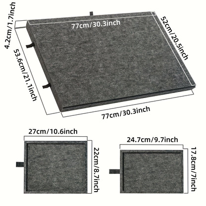 Table à puzzle, 1PC +6 Tiroirs +2 Boîte de rangement pour loisirs et projets créatifs – vue détaillée 3