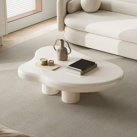 Table basse, Blanc crème pour salon et maison – vue principale