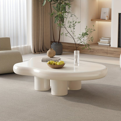 Table basse, Blanc crème pour salon et maison – vue détaillée 5
