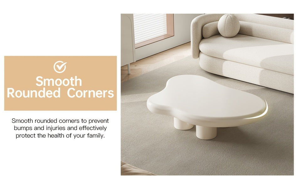 Table basse, Blanc crème pour salon et maison – vue détaillée 13