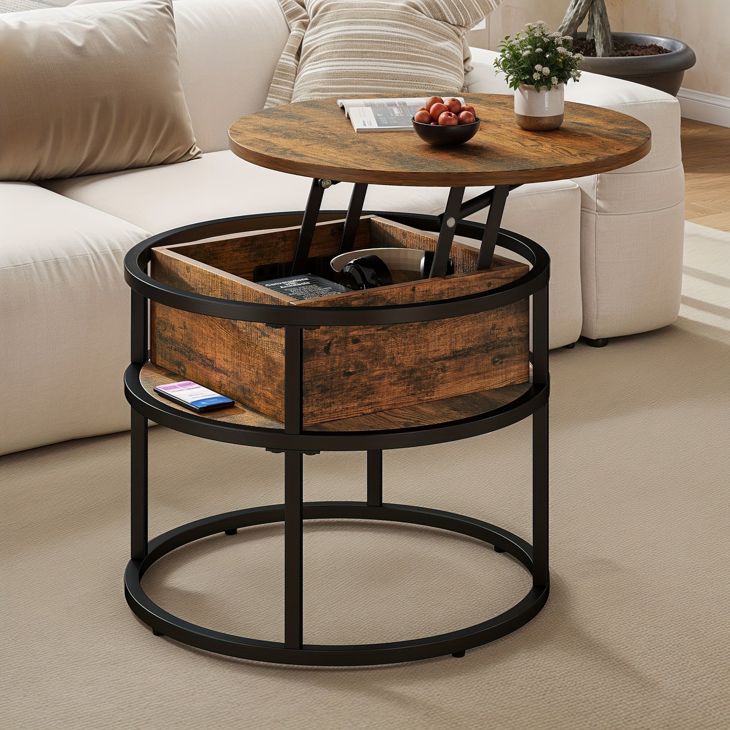 Table basse, réglable pour salon et maison – vue principale