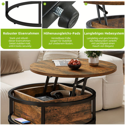 Table basse, réglable pour salon et maison – vue détaillée 2