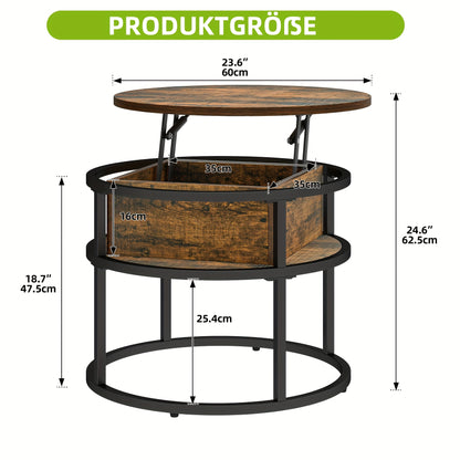 Table basse, réglable pour salon et maison – vue détaillée 4