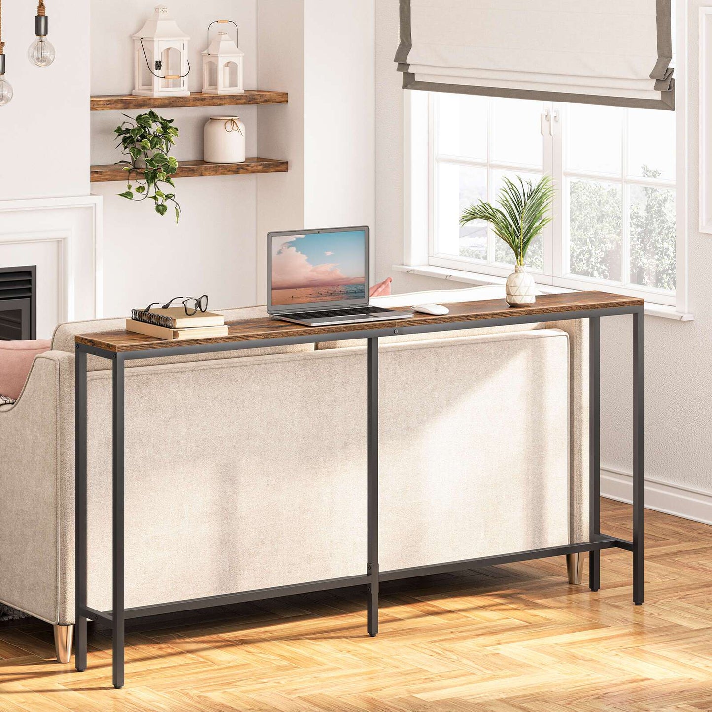 Table console, 160 cm pour salon et maison – vue détaillée 2