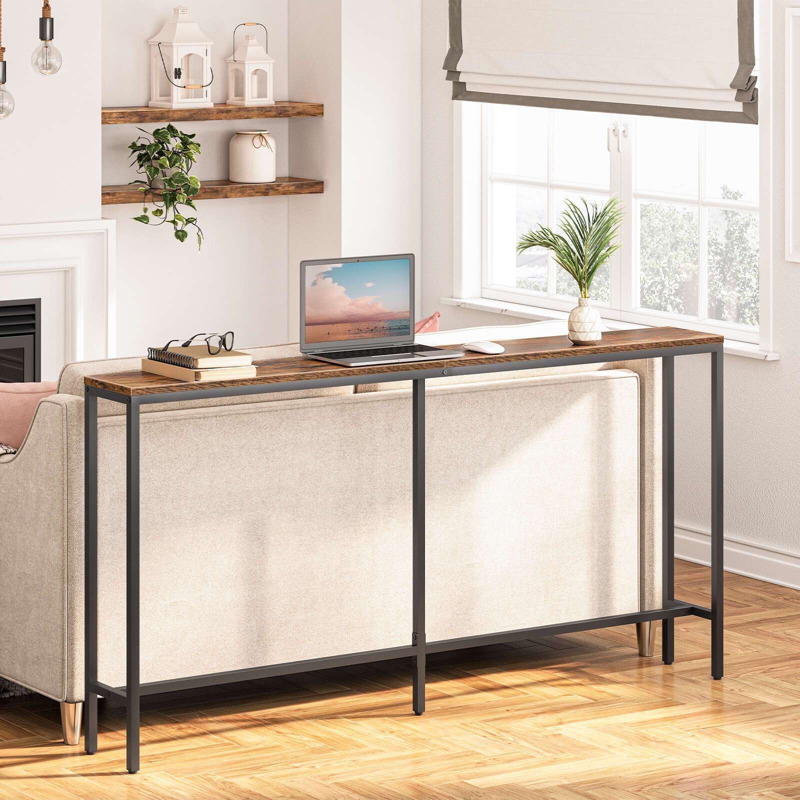 Table console, 160 cm pour salon et maison – vue détaillée 2