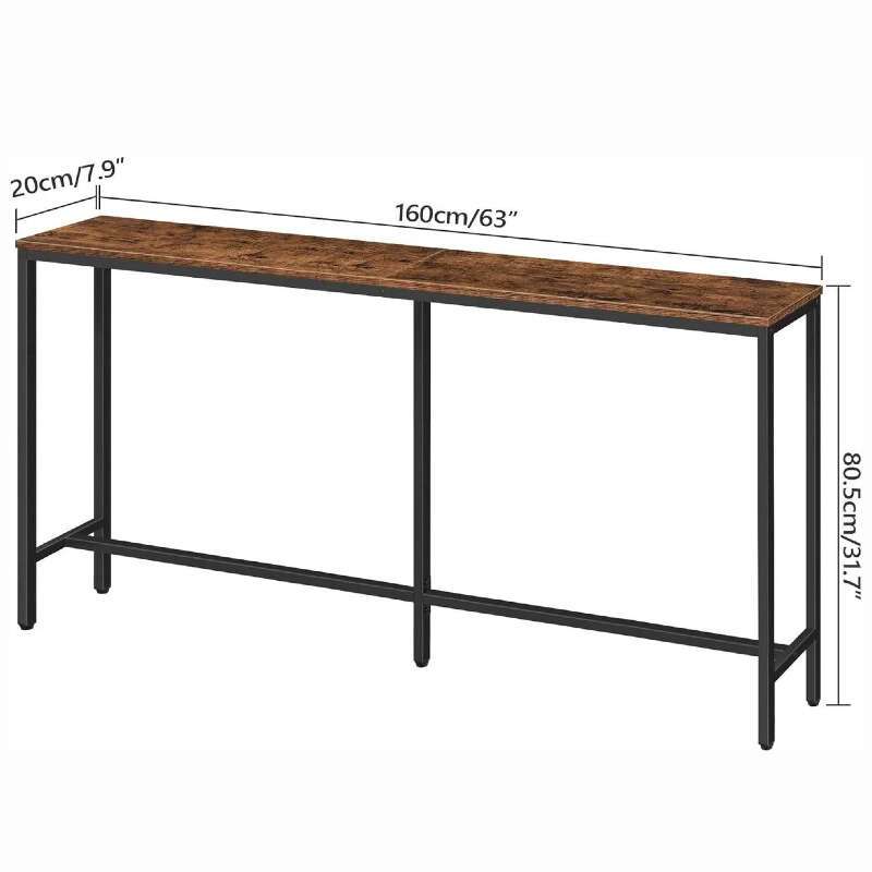 Table console, 160 cm pour salon et maison – vue détaillée 3