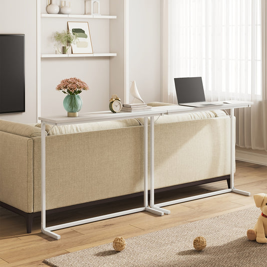 Table console, Blanc pour salon et maison – vue principale