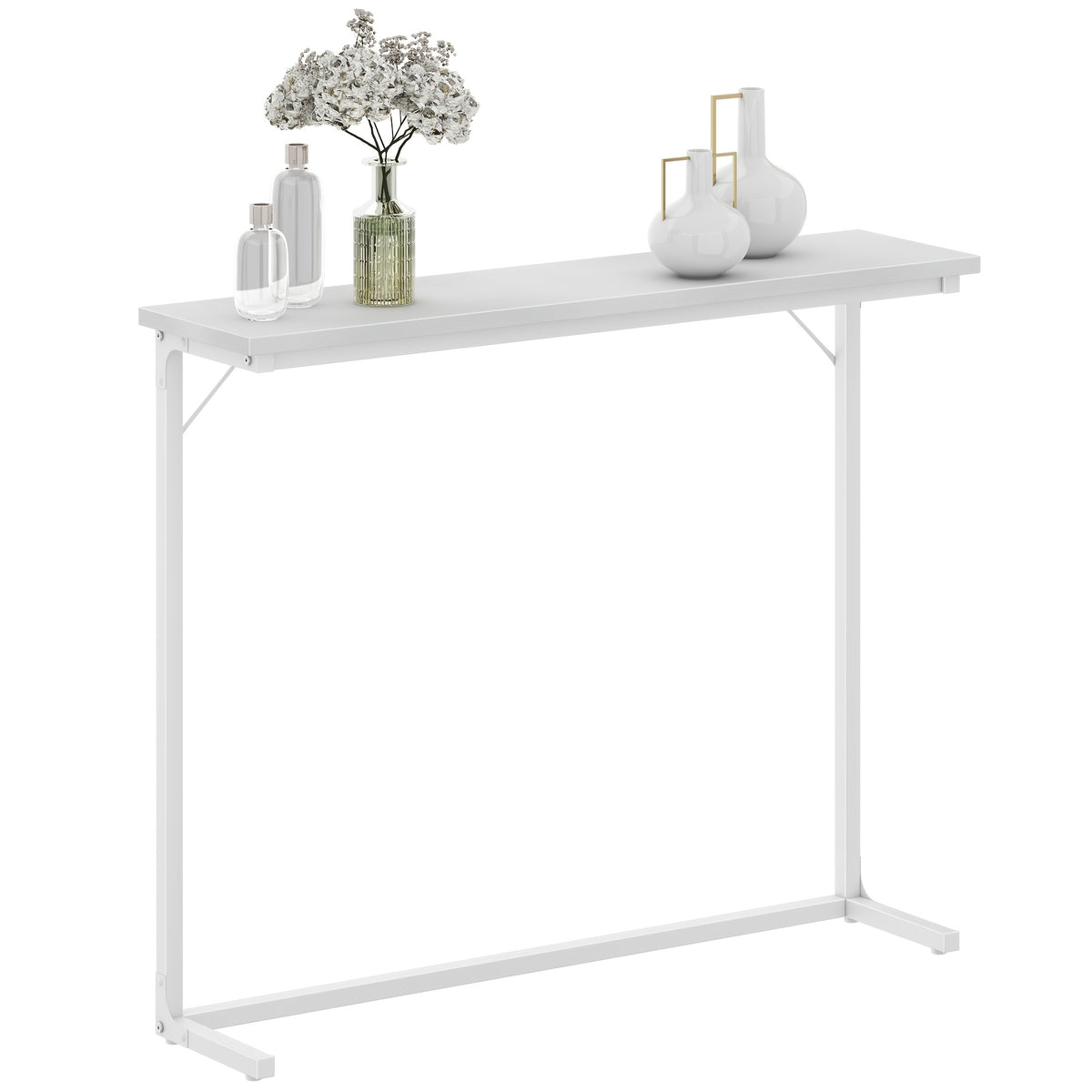 Table console, Blanc pour salon et maison – vue détaillée 8