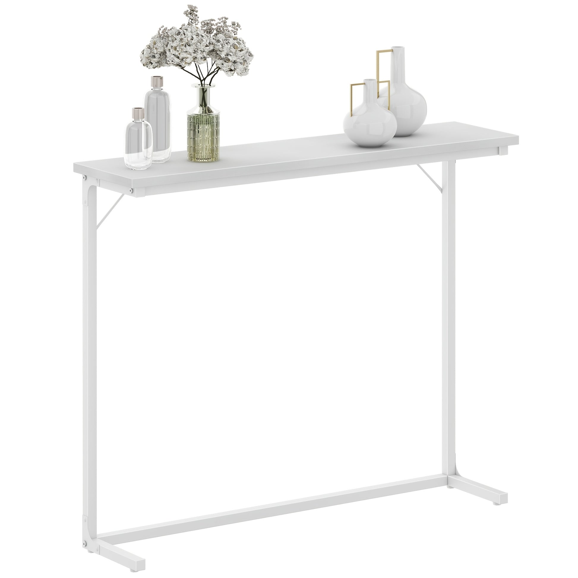 Table console, Blanc pour salon et maison – vue détaillée 8