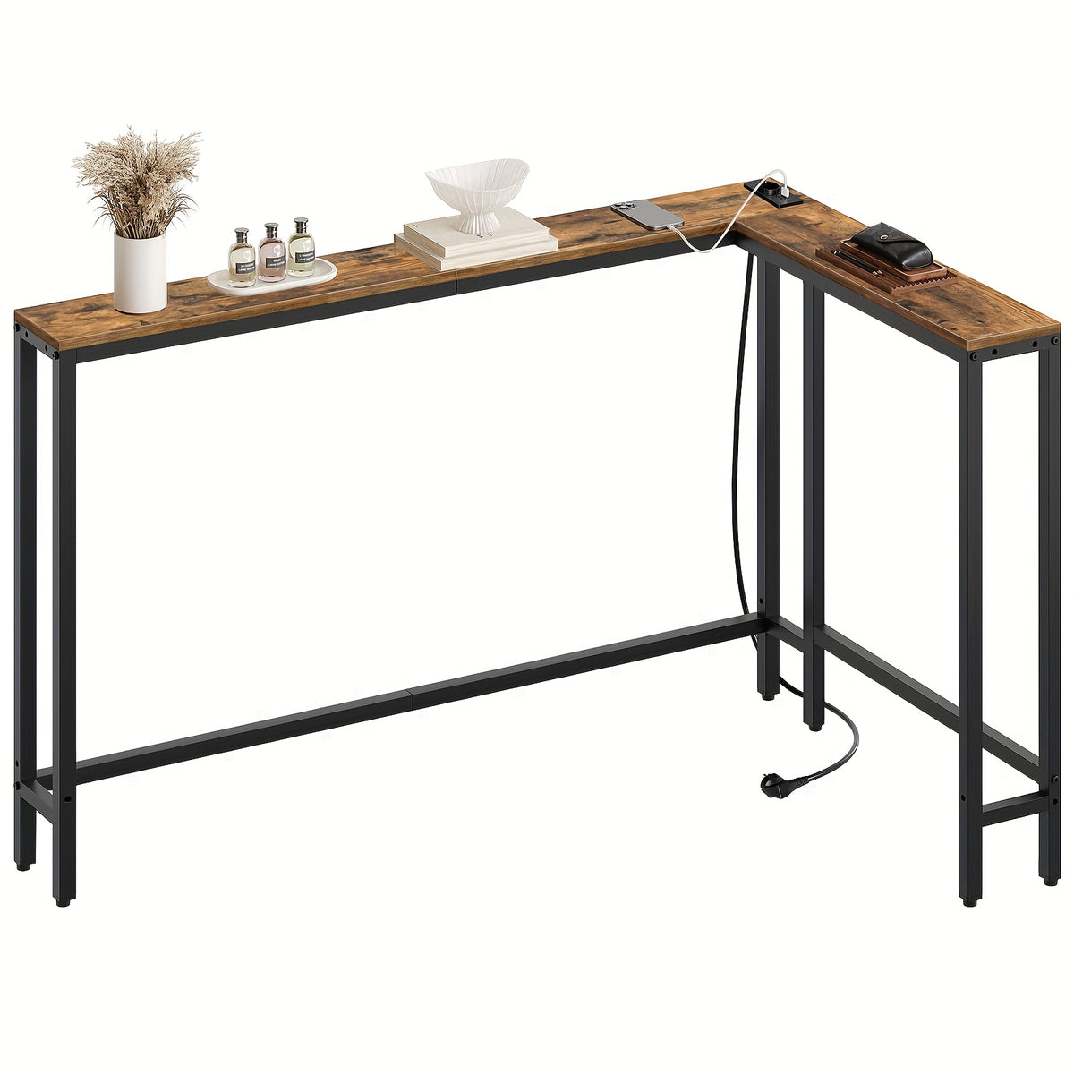 Table console étroite, 180 cm pour salon et maison – vue détaillée 11