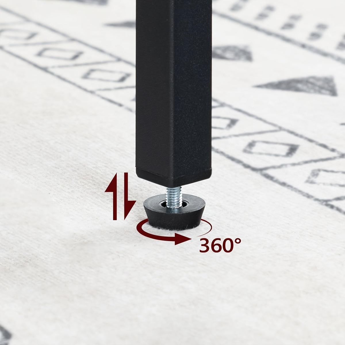 Table d'appoint latérale, 200 cm pour salon et maison – vue détaillée 7
