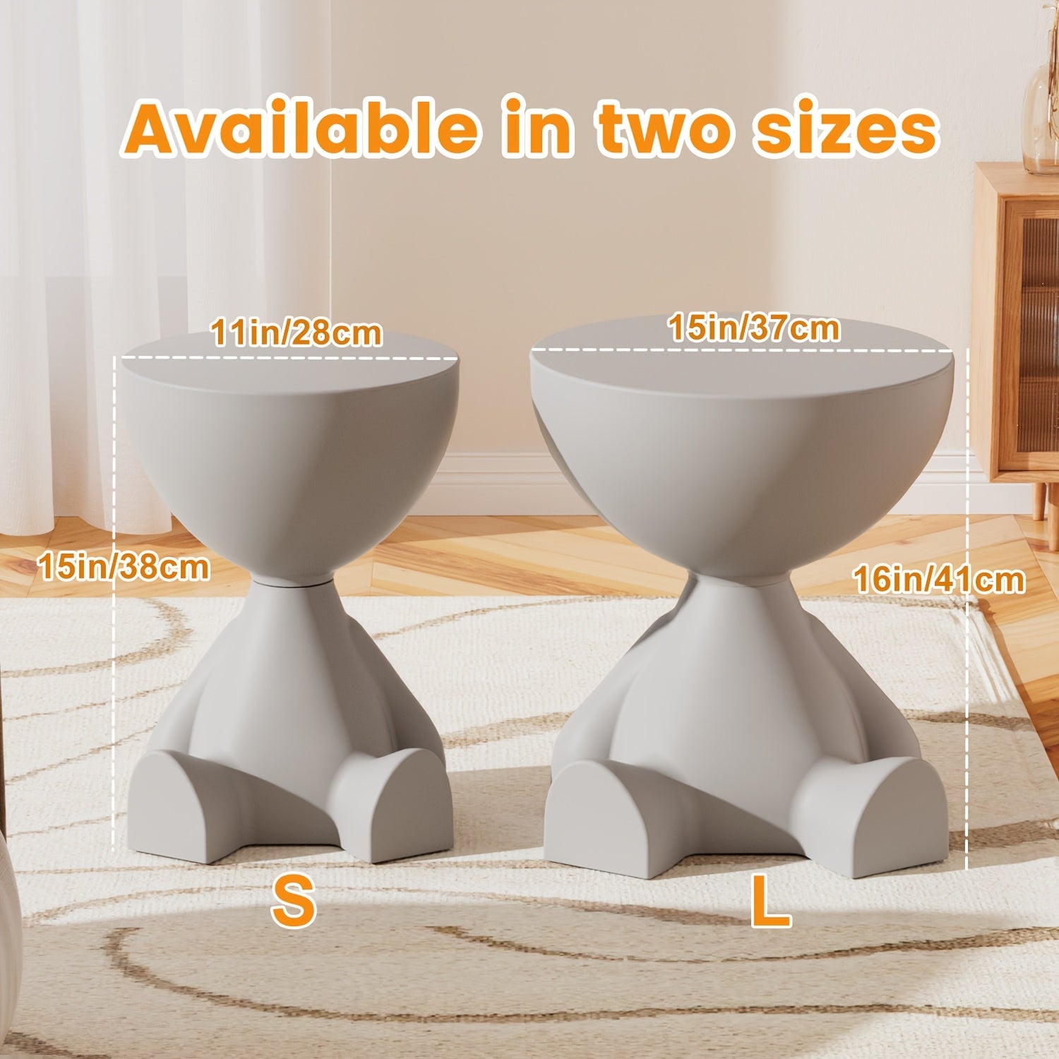 Table d'appoint ronde, 28 cm pour salon et maison – vue détaillée 6