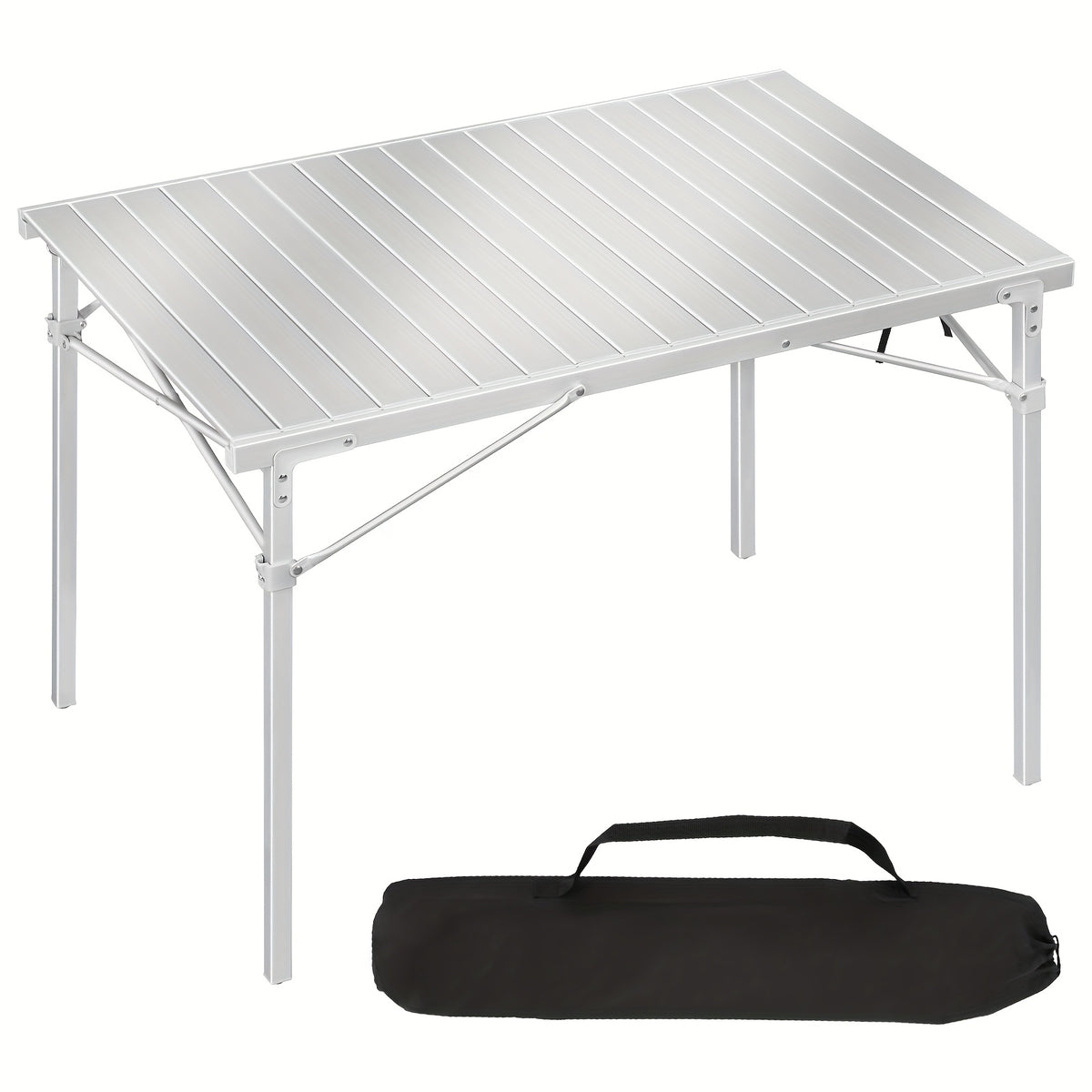 Table de camping, argenté pour balcon et jardin – vue détaillée 5