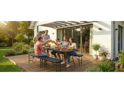 Table de camping, plastique pour jardin et balcon – vue détaillée 15