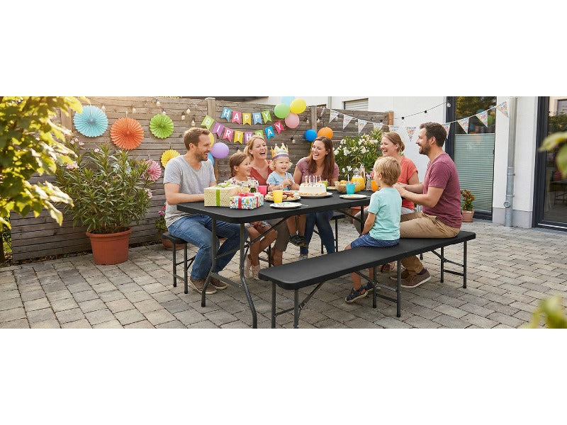 Table de camping, plastique pour jardin et balcon – vue détaillée 16