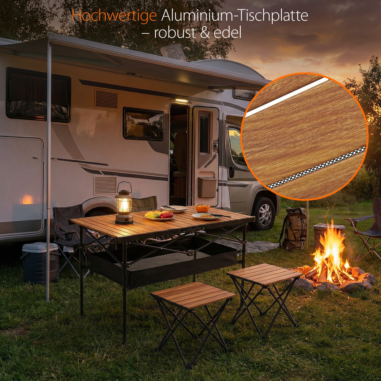 Table de camping pour jardin et balcon – vue détaillée 3