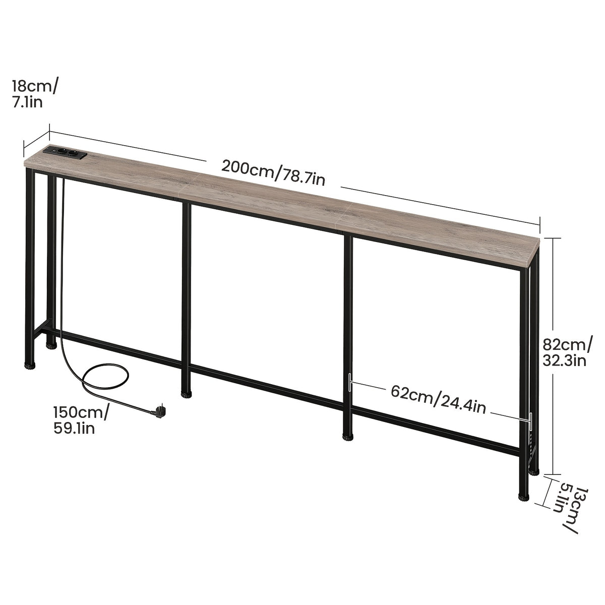 Table de chevet, avec rangement pour pièce de vie et usage quotidien – vue détaillée 15