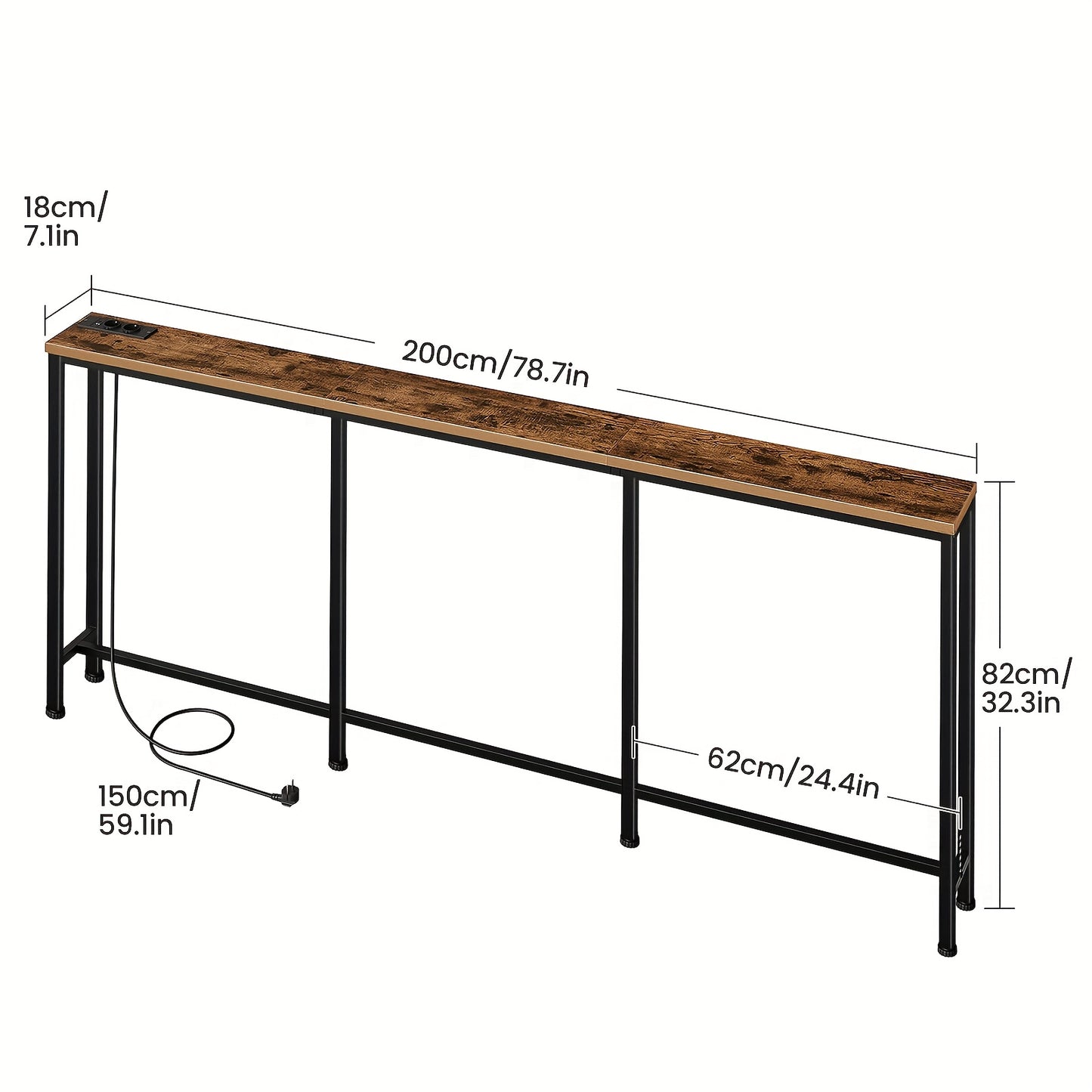 Table de chevet, avec rangement pour pièce de vie et usage quotidien – vue détaillée 19