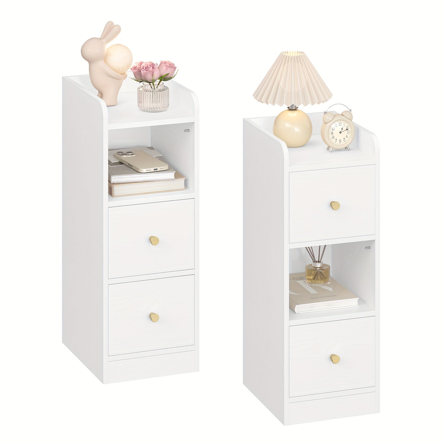 Table de chevet, Blanc pour pièce de vie – vue détaillée 2