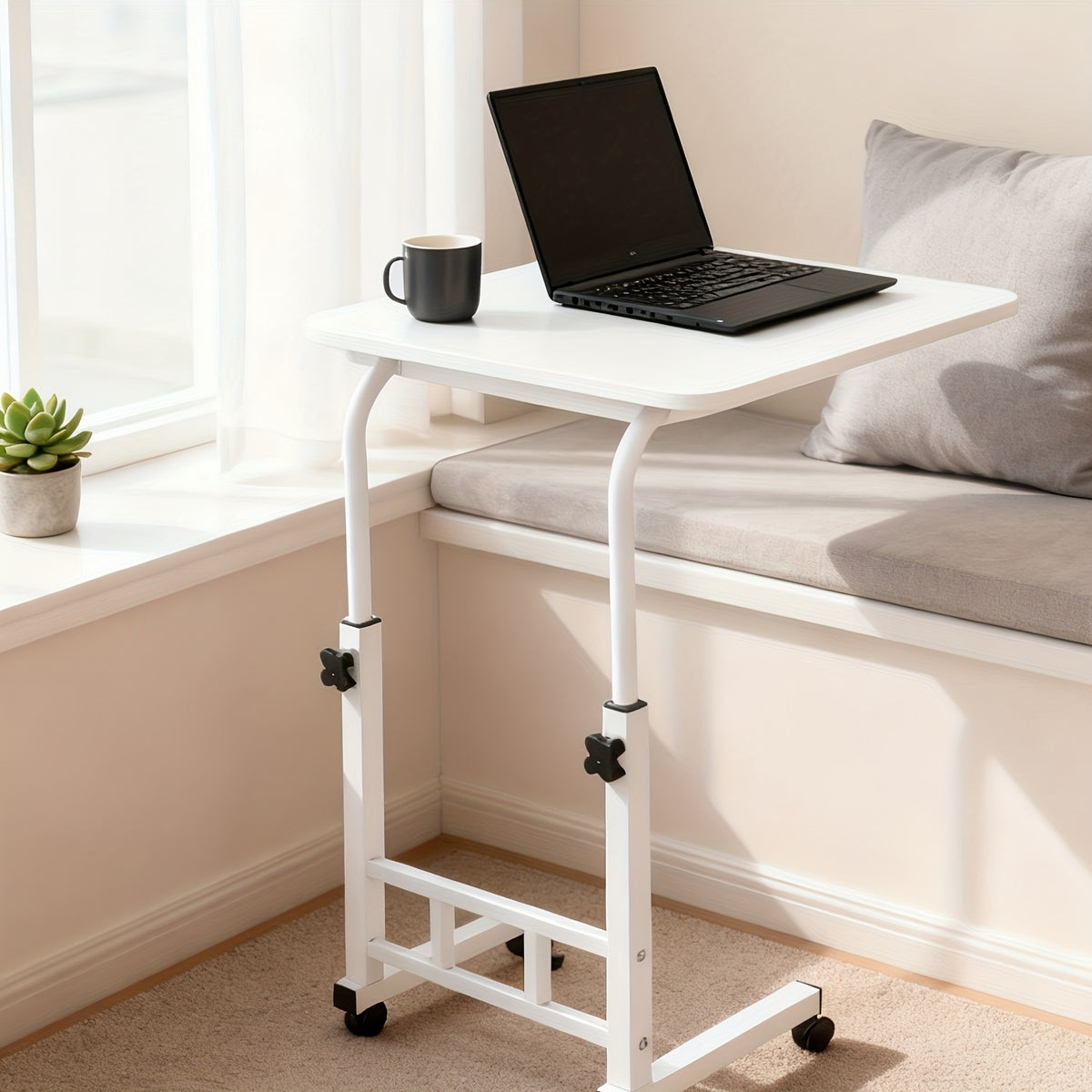Table de chevet, Noir pour usage quotidien et pièce de vie – vue détaillée 6