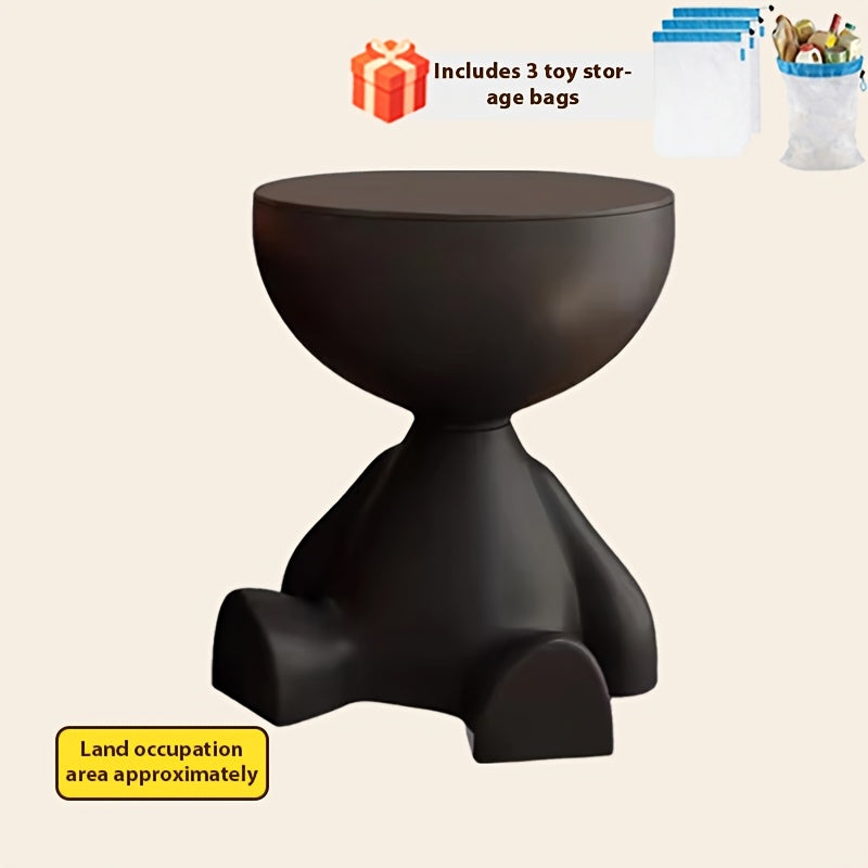 Table de chevet, plastique pour pièce de vie et usage quotidien – vue détaillée 5
