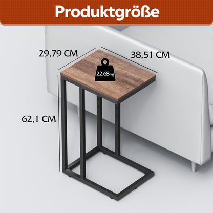 Table de chevet, tables d'appoint avec cadre en métal pour usage quotidien – vue détaillée 3