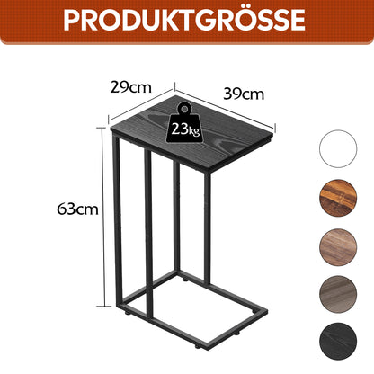 Table de chevet, tables d'appoint avec cadre en métal pour usage quotidien – vue détaillée 8