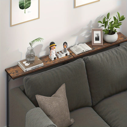 Table de Console, Brun rouille pour salon et maison – vue détaillée 2