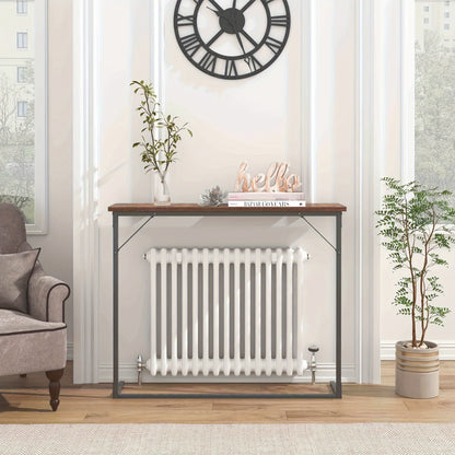 Table de Console, Brun rouille pour salon et maison – vue détaillée 4