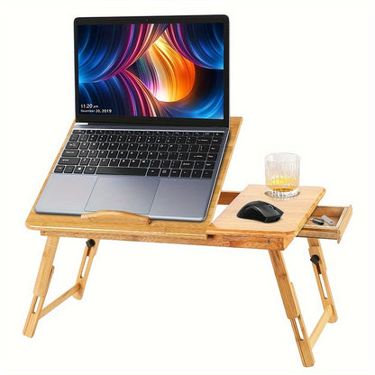 Table de lit pour ordinateur, bambou pour lit et canapé – vue principale