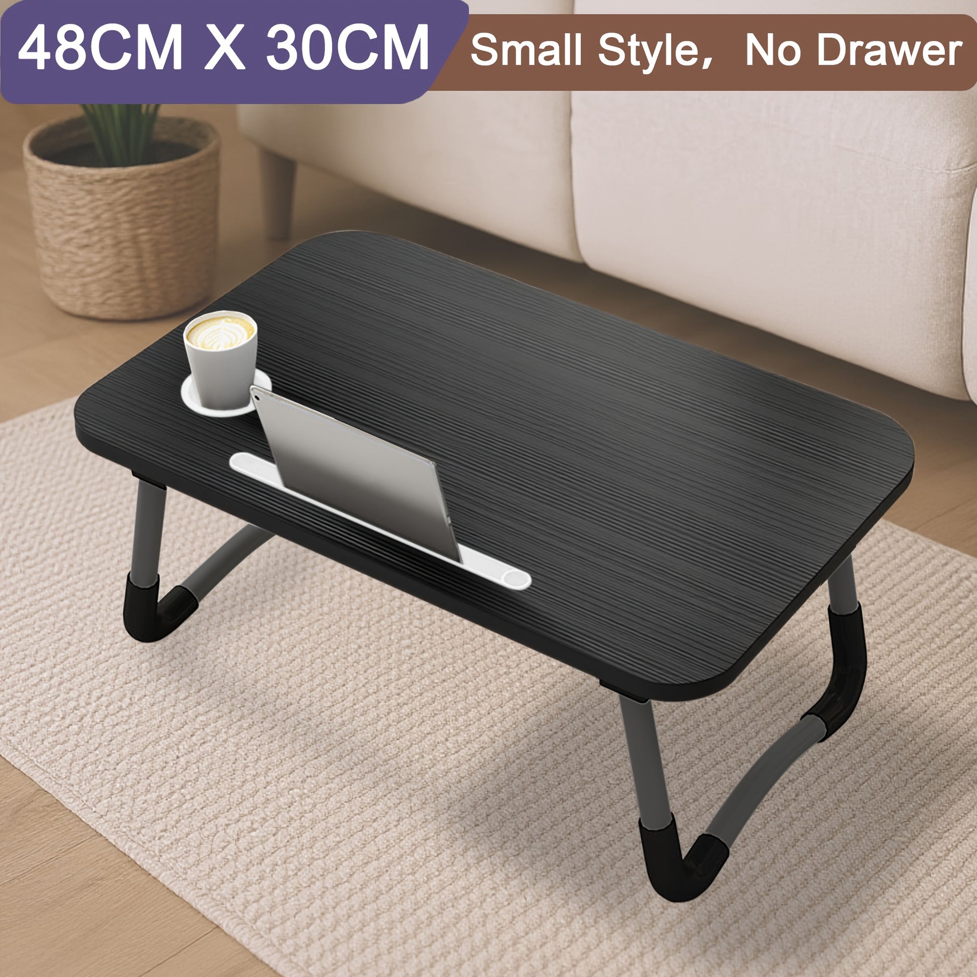 Table de lit pour ordinateur, Noir pour lit et canapé – vue détaillée 12