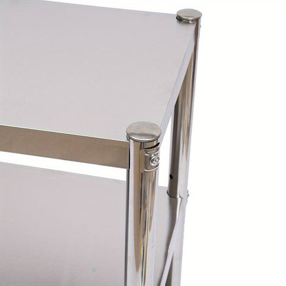 Table de travail en inox, Argenté pour coin repas et cuisine – vue détaillée 10