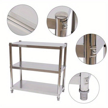 Table de travail en inox, Argenté pour coin repas et cuisine – vue détaillée 11