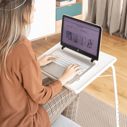 Table pliante, Blanc pour usage quotidien et pièce de vie – vue détaillée 7