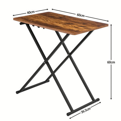 Table pliante, Marron noir pour pièce de vie – vue détaillée 2