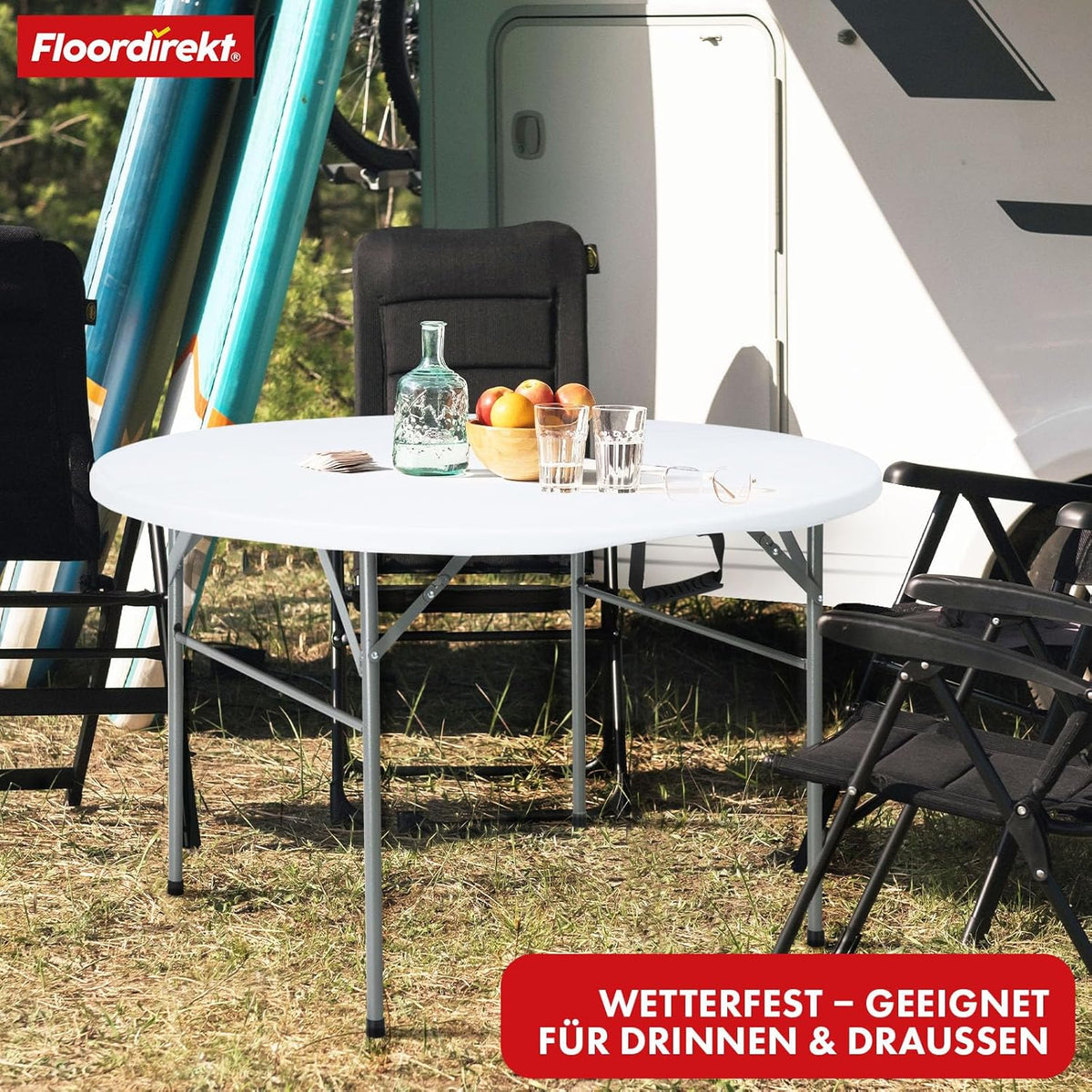 Tables d’extérieur, pliable pour jardin et terrasse – vue détaillée 2