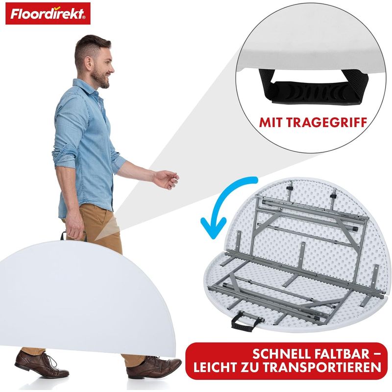 Tables d’extérieur, pliable pour jardin et terrasse – vue détaillée 6