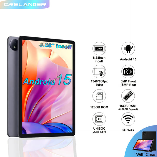 Tablette Android, 8,68 pouces pour quotidien et maison – vue principale