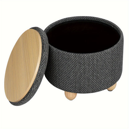 Tabouret 1pc, bois pour quotidien et maison – vue détaillée 16