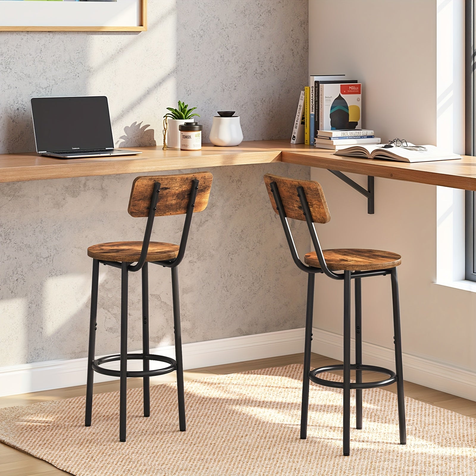 Tabouret de bar, 25,2 pouces pour pièce de vie et usage quotidien – vue principale