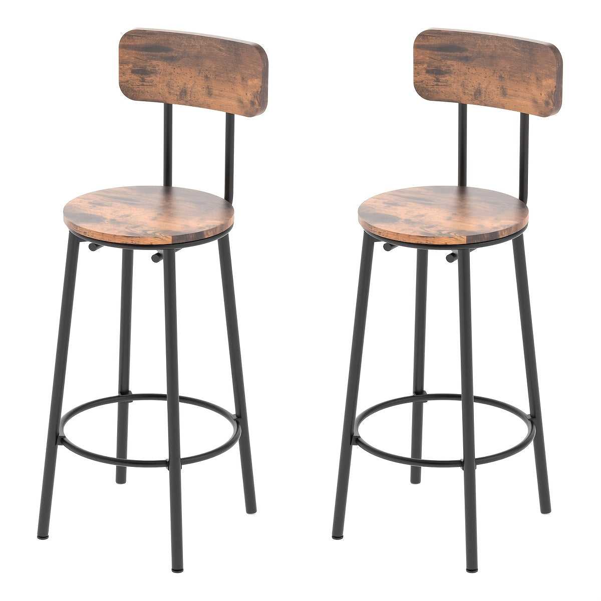 Tabouret de bar, 25,2 pouces pour pièce de vie et usage quotidien – vue détaillée 3