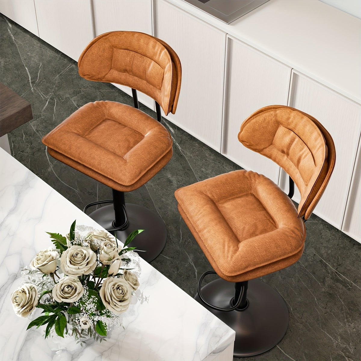 Tabouret de bar, Beige pour pièce de vie – vue détaillée 11