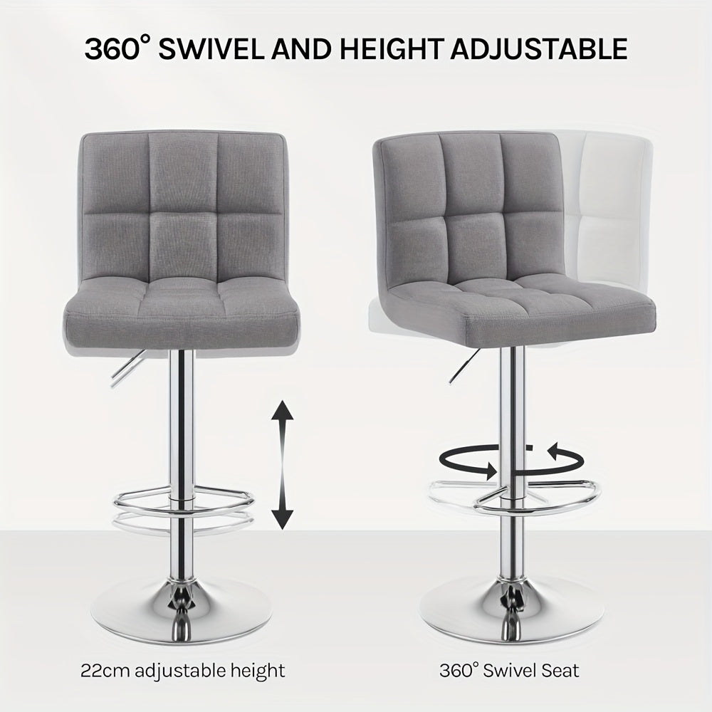 Tabouret de bar, Blanc laiteux pour pièce de vie – vue détaillée 5