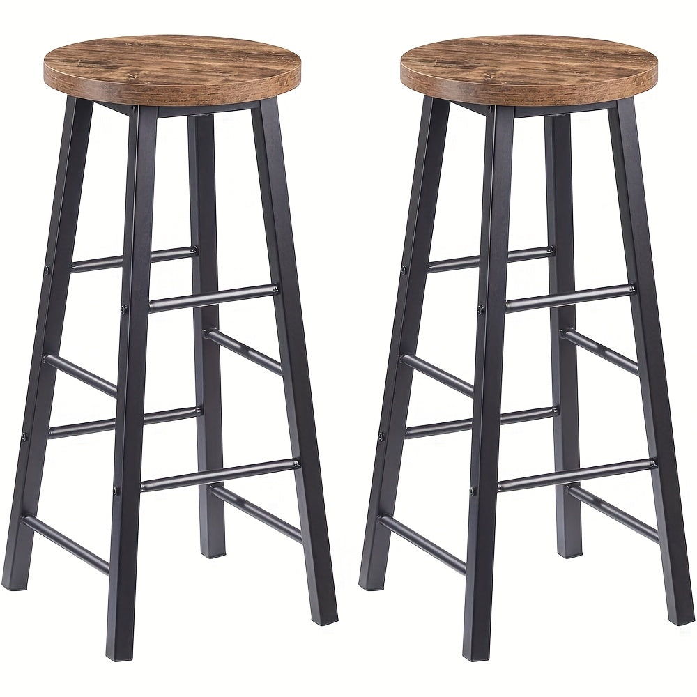 Tabouret de bar, Grain De Bois Clair pour usage quotidien et pièce de vie – vue principale