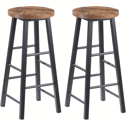 Tabouret de bar, Grain De Bois Clair pour usage quotidien et pièce de vie – vue principale