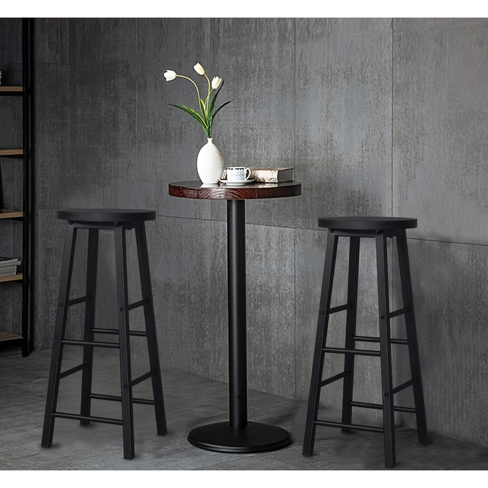 Tabouret de bar, Grain De Bois Clair pour usage quotidien et pièce de vie – vue détaillée 9