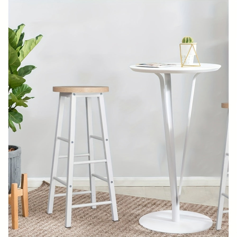 Tabouret de bar, Grain De Bois Clair pour usage quotidien et pièce de vie – vue détaillée 10