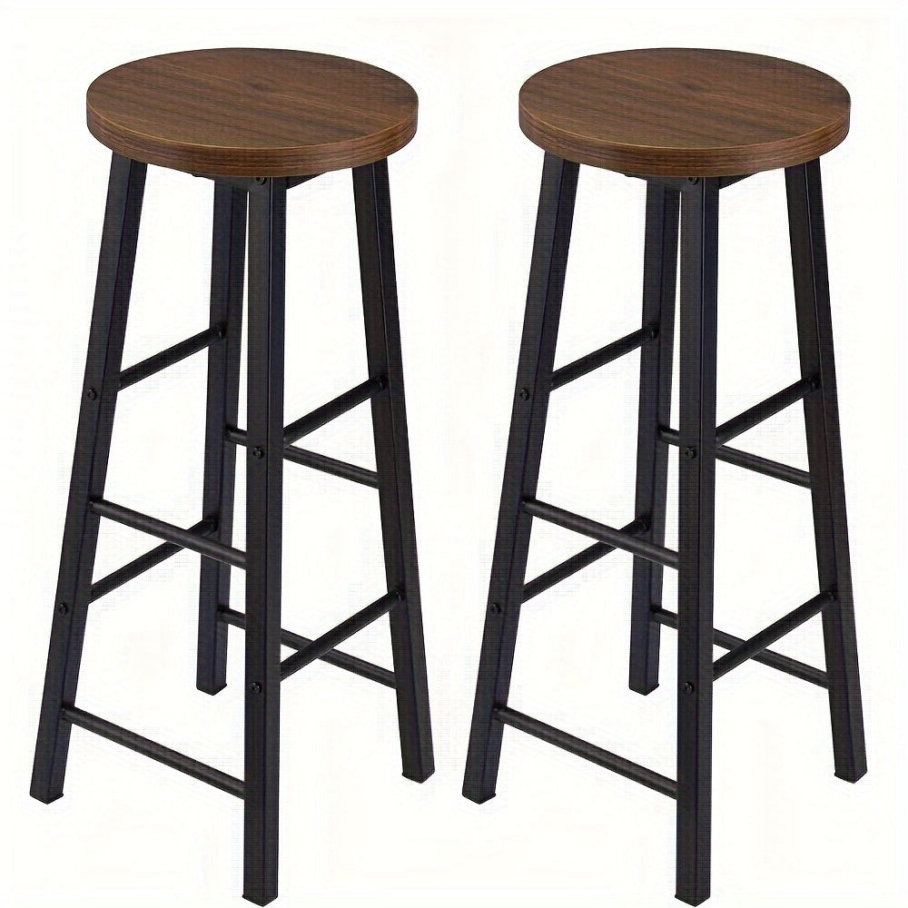 Tabouret de bar, Grain De Bois Clair pour usage quotidien et pièce de vie – vue détaillée 13