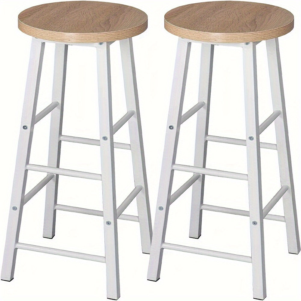 Tabouret de bar, Grain De Bois Clair pour usage quotidien et pièce de vie – vue détaillée 14