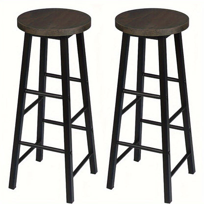 Tabouret de bar, Grain De Bois Clair pour usage quotidien et pièce de vie – vue détaillée 15